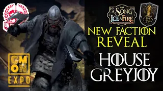 House Greyjoy CMON Expo 2020 Reveal for A Song of Ice and Fire Miniatures Game