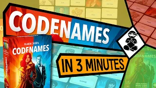 Codenames - How to Play in 3 minutes CGE Explainer BoardgameNinja