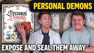 Personal Demons | Overcome Your Inner Demons | Kickstarter Board Game 2 Player Playthrough