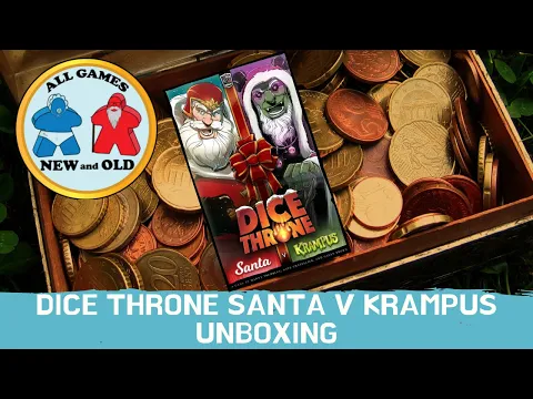 Dice Throne Santa V Krampus Unboxing
