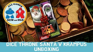 Dice Throne Santa V Krampus Unboxing