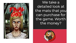 Final Girl Quick Look at the Upgraded Mats by Purge Reviews