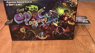 Tiny Epic Dungeons solo