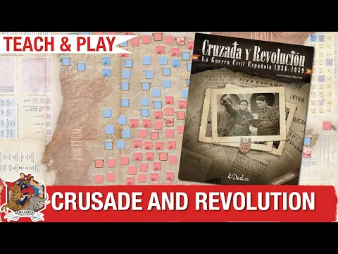 Crusade and Revolution - Rules Teach and Play with designer David Gómez Relloso