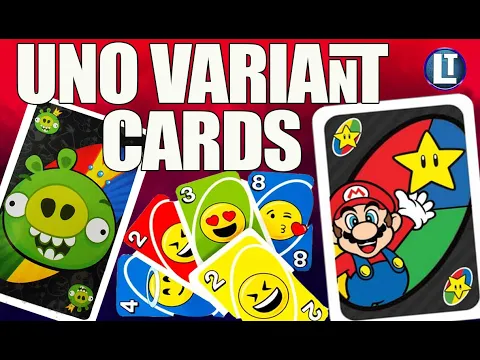 TOP 10 UNO VARIANT CARDS / Cool Cards From Later Editions