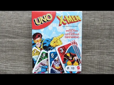 UNO Marvel X Men Card Game