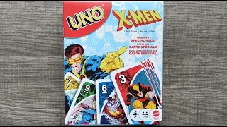 UNO Marvel X Men Card Game