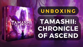Tamashii: Chronicle of Ascend Board Game Unboxing | DaniCha