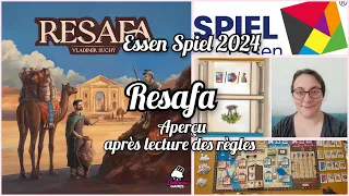 Aperçu après lecture des règles