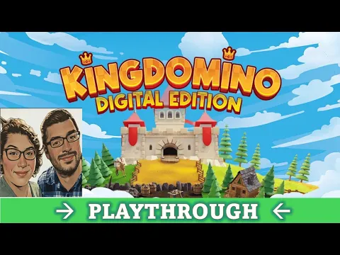 DGA Plays Board Games: Kingdomino - Digital Playthrough w/ Aidalee - 7x7