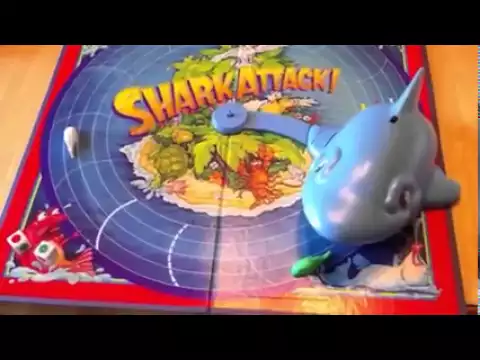 Shark attack board game