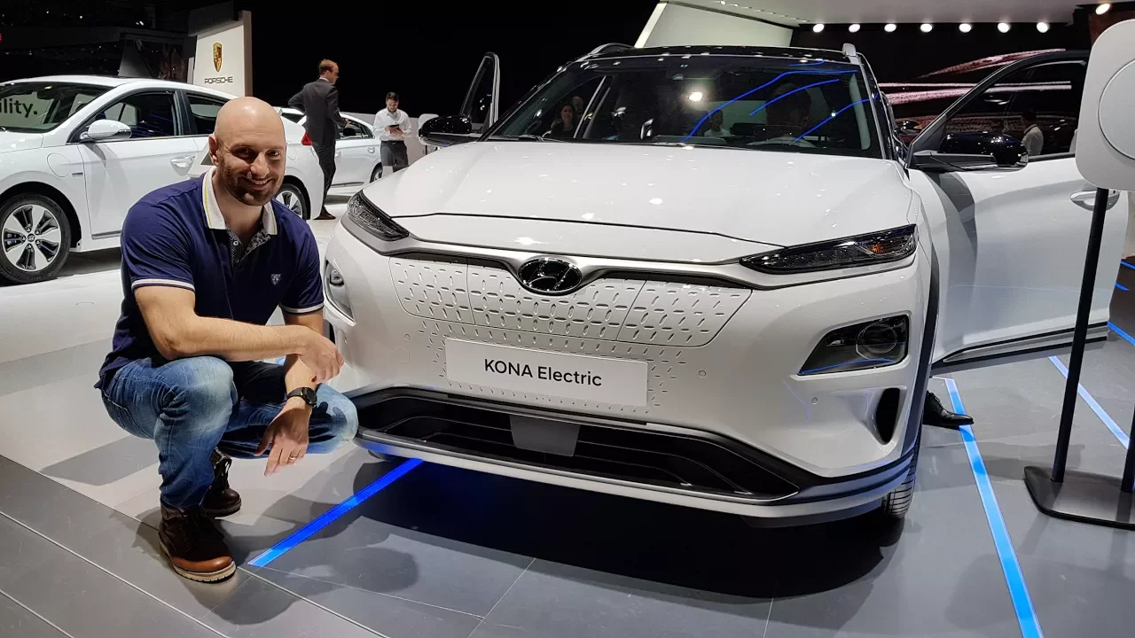 Hyundai Kona EV - Geneva Motorshow