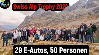 Swiss Alp Trophy 2024 - Highlights der grössten Elektroauto Alpenrundfahrt