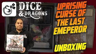Dice and Dragons - Uprising: Curse of The Last Emperor Unboxing