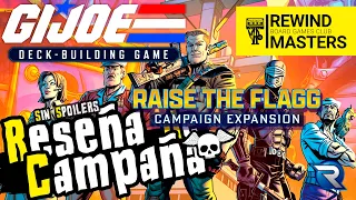 Reseña - GIJOE DECK-BUILDING GAME | RISE THE FLAGG (2023)