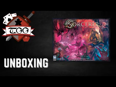 Sorcerer Board Game Unboxing