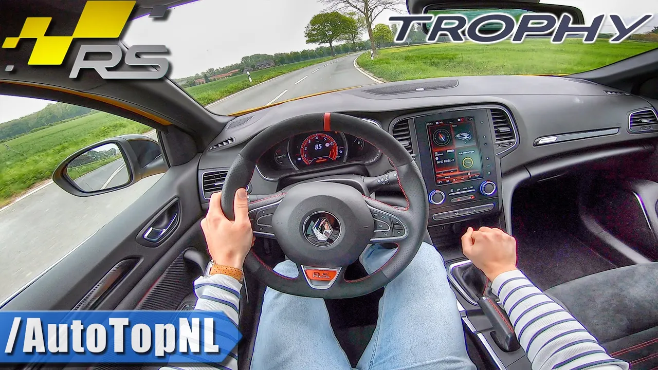 2019 Renault Megane RS TROPHY 300 POV Test Drive by AutoTopNL