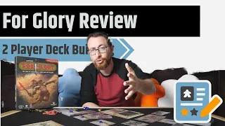 2 Player Gladiatorial Deckbuilding - For Glory Review