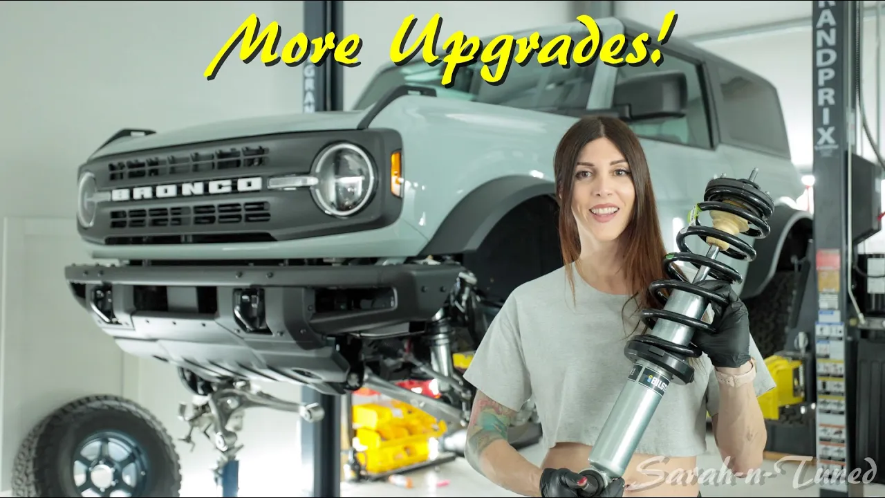 Lifting my 2021 Bronco Black Diamond // Bilstein 6100’s