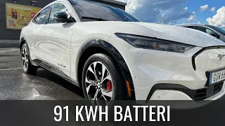Mustang Mach-E LR AWD räckviddstest | Elbilsmagasinet