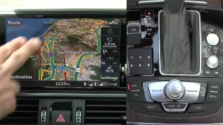 2016 Audi MMI Review in the 2016 Audi A6