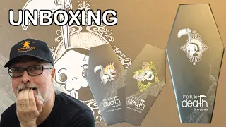 Unboxing The Little Death Board Game | Lumberjacks Studio | plus the Expansions | François Bachelart