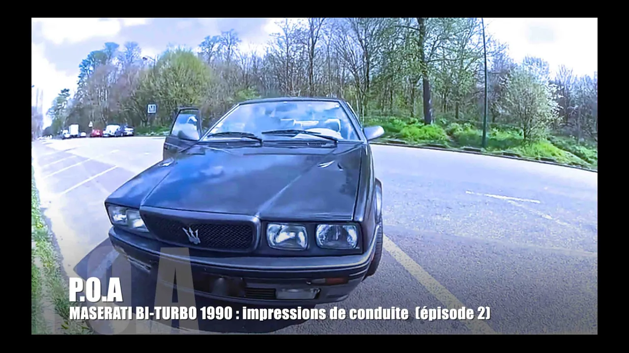 Maserati Biturbo 2.24V : impressions de conduite - Essai 2/2