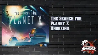 The Search for Planet X Board Game Unboxing