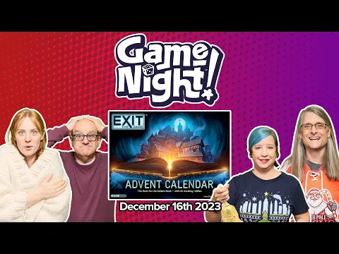 GameNight! 24 Days of Christmas - Exit: The Game Advent Calendar The Hunt for the Golden Book Day 16