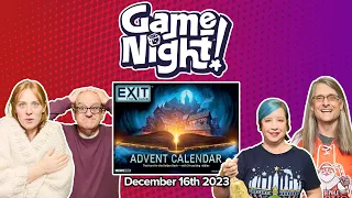 GameNight! 24 Days of Christmas - Exit: The Game Advent Calendar The Hunt for the Golden Book Day 16