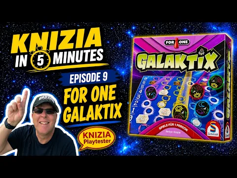 Knizia in Five Minutes. Episode 9 For One Galaktix