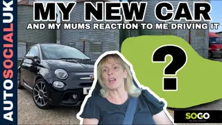 Replacement Abarth 595 Turismo! MY NEW CAR! *mums reaction* | SOGO mobility UK 2021 4K