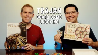 Unboxing Trajan - Mancala Style Board Game