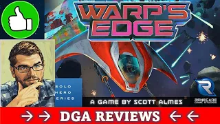 DGA Reviews Board Games: Warp's Edge (Cozy Game Night)