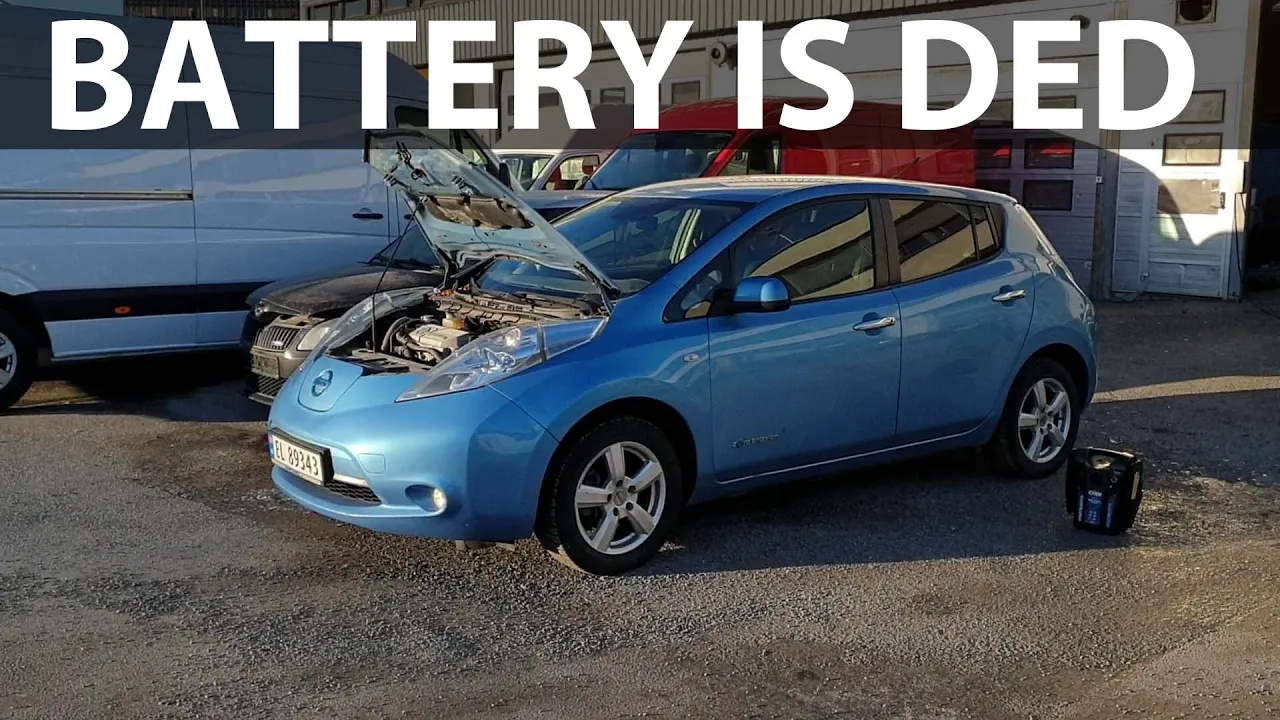 My 2013 Nissan Leaf died after parked for one week