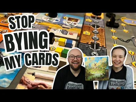 A unique card buying mechanism! - Suna Valo - Board Game Review