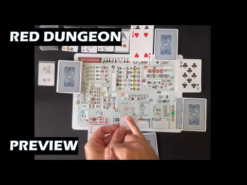 Red Dungeon board game Preview