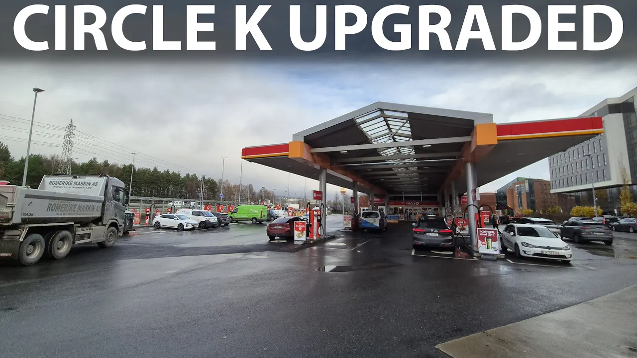 Circle K Furuset is its largest charging site with 32 stalls, now using Kempower