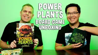 Unboxing Power Plants - Magical Garden Board Game