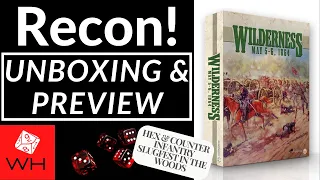 Recon! Wilderness: May 5-6, 1864 | Civil War Brigade Battle Series | Hex & Counter | Preview