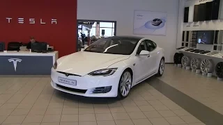 Tesla Model S 70D facelift solid white