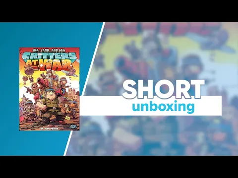 Critters at War Short Unboxing | @ArcaneWonders