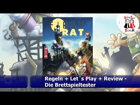 First Rat von Pegasus Spiele - Regeln + Let´s Play + Review - Brettspiel - Die Brettspieltester