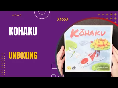 Kohaku Board Game Unboxing | DaniCha