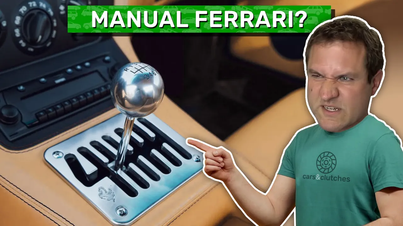Here's Why Ferrari Should Make Manual Transmission Cars