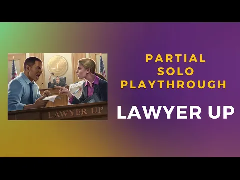 Lawyer Up Season 1 Partial Solo Playthrough and Brief Review | DaniCha