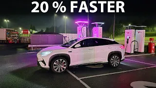 BYD Sealion 7 charging test after 230 kW update