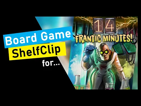 🌱ShelfClips: 14 Frantic Minutes (Short Board Game Preview)