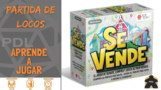 Se Vende | For Sale | Stefan Dorra | Top Toys | Aprende a jugar | Tutorial | Partida de Locos