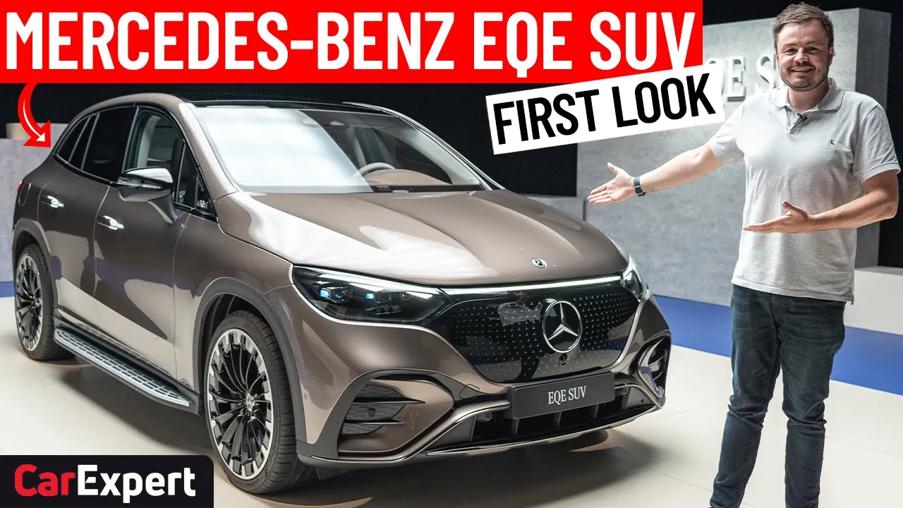 2023 Mercedes-Benz EQE SUV + 500kW (687hp) EQE AMG: Detailed walkaround review